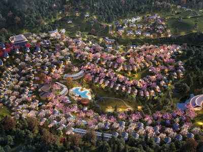 Phối cảnh toàn khu Sakana Hòa Bình – BW Premier Collection