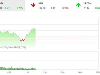 Giao dịch chứng khoán sáng 31/12: TDH bị bán tháo, VN-Index gặp khó với ngưỡng 1.100 điểm