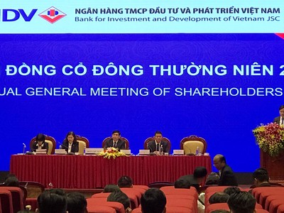 Đại hội đồng cổ đông BIDV (BID): Đổi người đại diện theo pháp luật, cổ đông hỏi về tình hình Myanmar