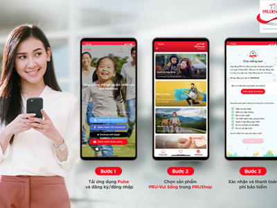 Sản phẩm bảo hiểm trực tuyến “PRU-Vui Sống” trước 3 bệnh nghiêm trọng 