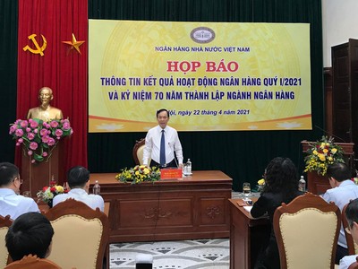 Ông Đào Minh Tú, Phó Thống đốc Thường trực NHNN Việt Nam chủ trì cuộc họp