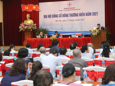 EVNFinance đặt mục tiêu lợi nhuận năm 2021 tăng 12% so với năm 2020