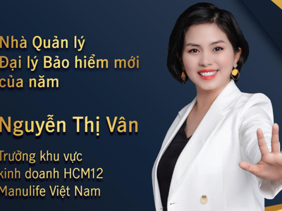 Đại lý Manulife Việt Nam được vinh danh “Nhà quản lý đại lý bảo hiểm mới của năm”