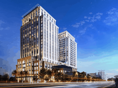 Phối cảnh dự án Chung cư Hilton Hải Phòng