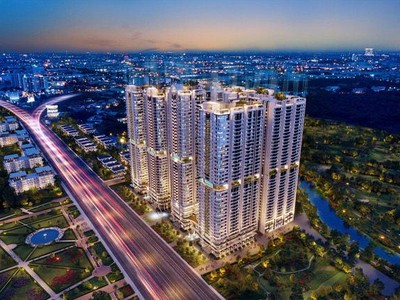 Phức hợp thương mại và căn hộ cao cấp Astral City tọa lạc tại mặt tiền quốc lộ 13
