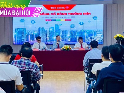 ĐHCĐ Điện Quang (DQC): Quý I ước doanh thu 210 tỷ đồng, tăng 10% so với cùng kỳ