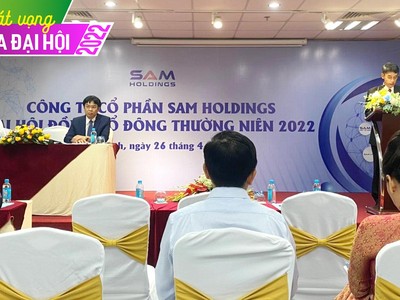ĐHCĐ SAM Holdings (SAM): Cổ đông thắc mắc hiệu quả sử dụng tài sản thấp và nhiều dự án bất động sản chậm triển khai