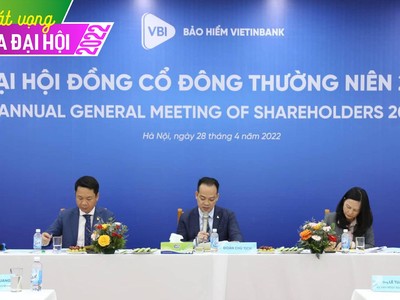Cổ đông Bảo hiểm Vietinbank (VBI) thông qua kế hoạch lợi nhuận năm 2022 tăng gần 50%