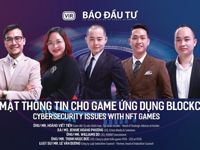[Talkshow] Bảo mật thông tin cho Game ứng dụng Blockchain