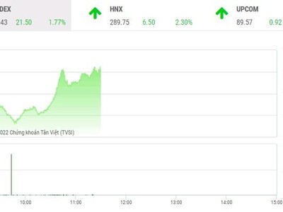 Giao dịch chứng khoán phiên sáng 16/6: Thị trường khởi sắc trở lại khi nhận trợ lực từ bên ngoài