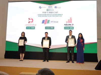 Top 3 Midcap có hoạt động IR được nhà đầu tư yêu thích nhất 2022.