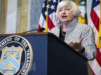 Bộ trưởng Tài chính Mỹ Janet Yellen. (Ảnh: AFP/TTXVN)