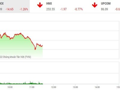 Giao dịch chứng khoán sáng 28/9: Nhà đầu tư vẫn ôm tiền đứng nhìn, VN-Index tìm về đáy cũ