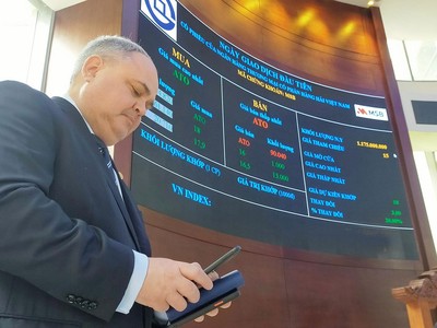 Chứng khoán Việt Nam nằm trong top đầu lựa chọn của nhà đầu tư nước ngoài