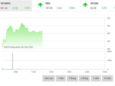 Giao dịch chứng khoán phiên sáng 17/11: Nhiều nhóm cổ phiếu tiếp tục tăng trần, thanh khoản chậm lại