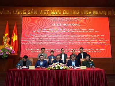 Cienco4 trúng thầu gói XL01 - dự án thành phần đoạn Bùng - Vạn Ninh