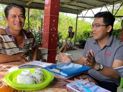 Igloo làm việc với người dân ĐBSCL