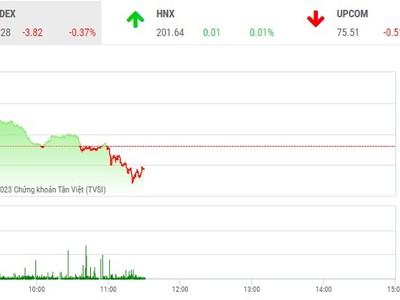 Giao dịch chứng khoán phiên sáng 21/3: Nhà đầu tư đứng ngoài, thị trường giao dịch ảm đạm