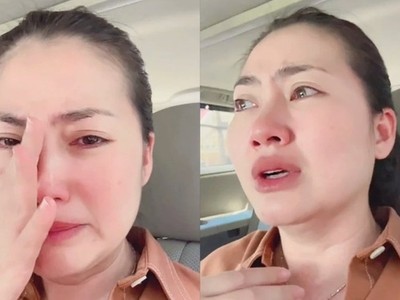 Diễn viên Ngọc Lan livestream chia sẻ về việc bị tư vấn không rõ ràng khi mua bảo hiểm nhân thọ của MVI Life với mức phí 700 triệu đồng/năm.