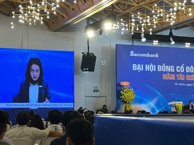 ĐHCĐ Sacombank (STB): Cổ đông vẫn kỳ vọng sớm được nhận cổ tức sau 5 năm