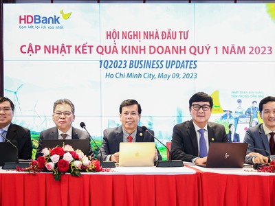 Hội nghị Nhà đầu tư quý I/2023 của HDBank (HDB): Sẽ chốt ngày trả cổ tức bằng tiền ngay trong tháng 5 hoặc đầu tháng 6