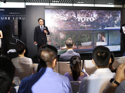 TOTO Việt Nam giới thiệu bộ sưu tập bàn cầu thông minh NEOREST thế hệ mới 