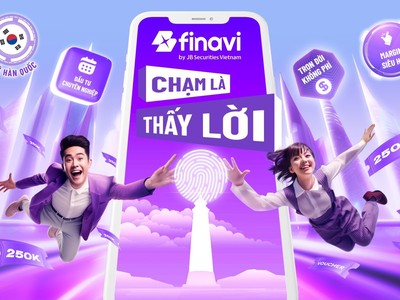 Chứng khoán JB Việt Nam ra mắt nền tảng giao dịch chứng khoán Finavi, mang lại trải nghiệm giao dịch đột phá cùng nhiều lợi ích hơn