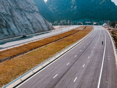 Cao tốc Mai Sơn - QL45 đã đưa vào khai thác.