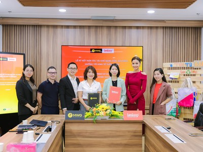 Thế Giới Di Động hợp tác tái chế băng rôn, áp phích với Limloop, hạn chế rác thải nhựa ra môi trường