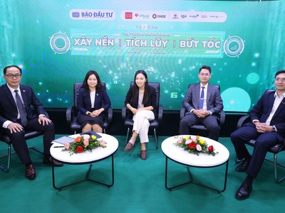 Thị trường chứng khoán “Xây nền - Tích luỹ - Bứt tốc”