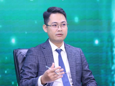 Ông Trần Hoàng Sơn, Giám đốc Chiến lược thị trường của Chứng khoán VPBankS. Ảnh Dũng Minh