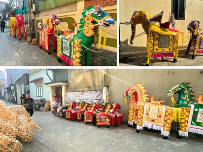 Khám phá “thủ phủ vàng mã” ở Hà Nội