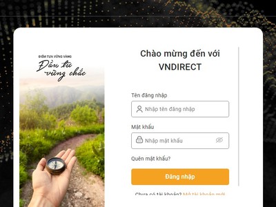 Khách hàng của VNDirect có thể vào kiểm tra tài khoản của mình