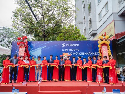 PGBank khai trương trụ sở mới Chi nhánh Đông Đô và phòng giao dịch Liễu Giai