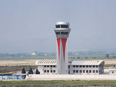 Đài Kiểm soát không lưu Cảng hàng không Điện Biên.