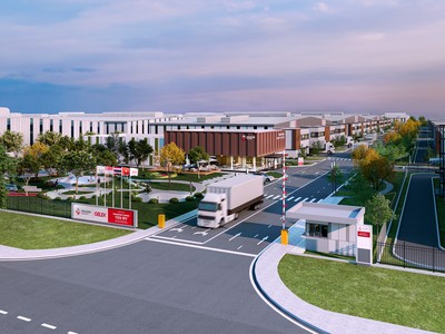 Phối cảnh Dự án Industrial Centre Yên Mỹ tại Khu công nghiệp Yên Mỹ, Hưng Yên.