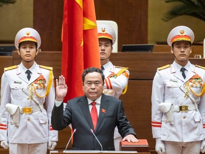 Tân Chủ tịch Quốc hội Trần Thanh Mẫn tuyên thệ nhậm chức