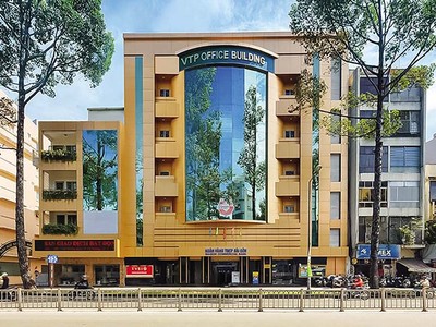 Trụ sở của Vạn Thịnh Phát tại số 193-203 Trần Hưng Đạo (quận 1, TP.HCM) là một trong những nơi “tập kết” tiền trái phiếu.