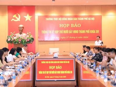 Kỳ họp HĐND TP. Hà Nội lần thứ 17 dự kiến xem xét 42 nội dung gồm 17 báo cáo và 25 nội dung nghị quyết.