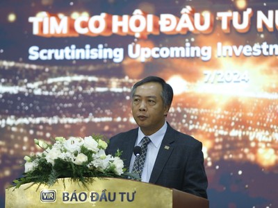 Ông Lê Trọng Minh_Tổng Biên Tập Báo Đầu tư phát biểu khai mạc hội thảo