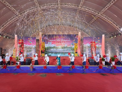 Khởi công dự án Đô thị thời đại - Sun Urban City quy mô 35.000 tỷ đồng tại Hà Nam