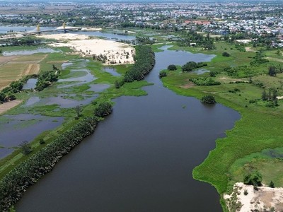 Dự án Nạo vét, thoát lũ khẩn cấp và chống xâm nhập mặn sông Cổ Cò chưa hoàn thành do gặp nhiều vướng mắc.