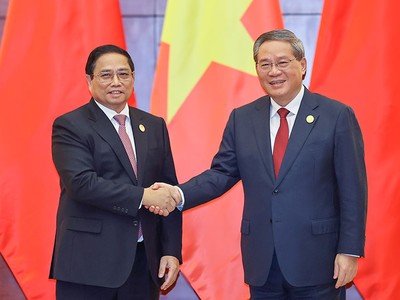 Thủ tướng Quốc vụ viện Trung Quốc Lý Cường đánh giá cao chuyến công tác đến Vân Nam và Trùng Khánh của Thủ tướng Phạm Minh Chính. Ảnh: Nhật Bắc 