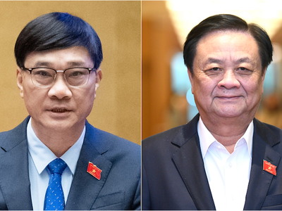 Tân Phó chủ tịch Quốc hội Vũ Hồng Thanh, Lê Minh Hoan.