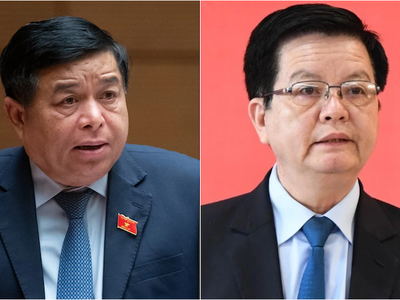 Tân Phó thủ tướng Nguyễn Chí Dũng và Mai Văn Chính.