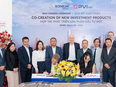 Quản lý Quỹ PVI và SonKim Capital hợp tác phát triển sản phẩm đầu tư bất động sản cho giới giàu
