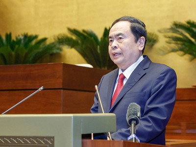 Chủ tịch Quốc hội Trần Thanh Mẫn. Ảnh: Tuấn Minh