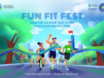Hòa nhịp đập bứt phá, lan tỏa điều tốt đẹp khi tham gia “Ngày hội vui khỏe trực tuyến” cùng Standard Chartered