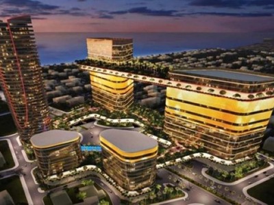 Một ý tưởng phối cảnh Trung tâm Tài chính tại Đà Nẵng. Ảnh: UBND TP Đà Nẵng