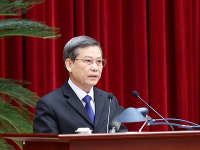 Đồng chí Lê Minh Trí, Bí thư Trung ương Đảng, Phó trưởng Ban thường trực Ban Nội chính Trung ương.